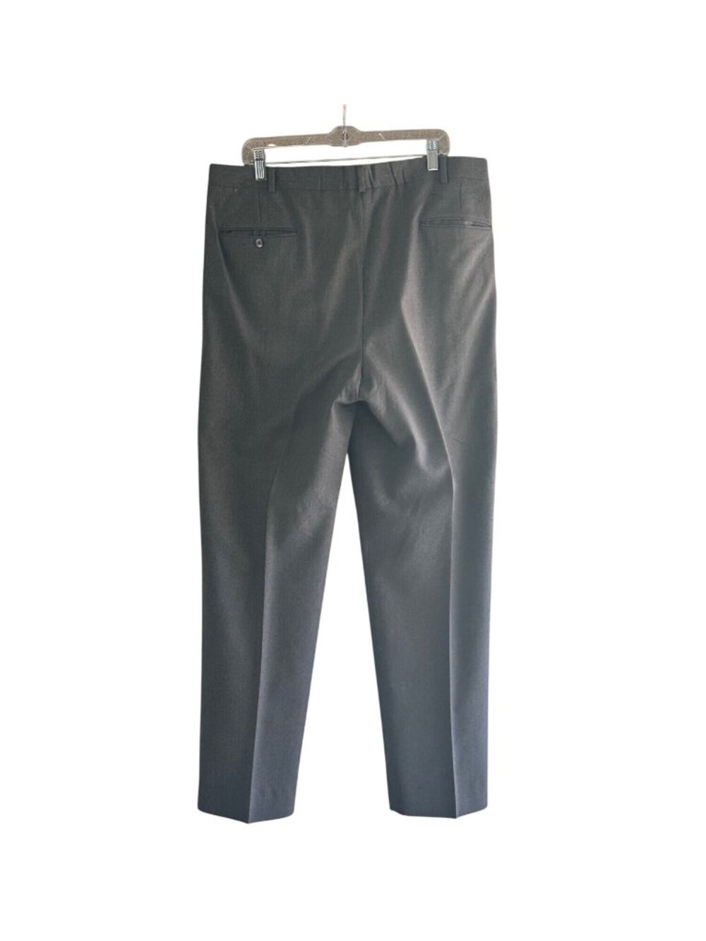 Bannister & Beale Size 38 Pure 100% Pure Wool Dress Slacks Grey - Picture 7 of 14